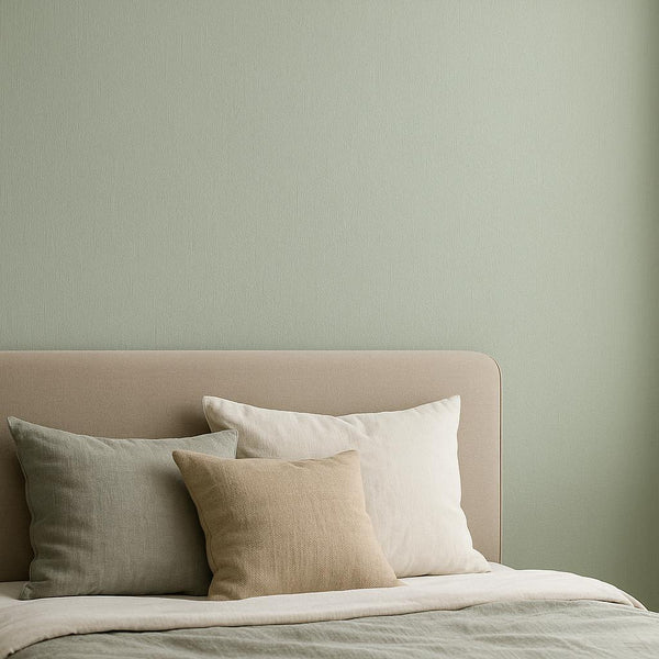 Bedroom featuring Erismann Cameo 10534-35 as feature wall in a Modern, Contemporary, Minimal, Calm interior.