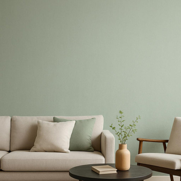 Living Room featuring Erismann Cameo 10534-35 as feature wall in a Modern, Contemporary, Minimal, Calm interior.