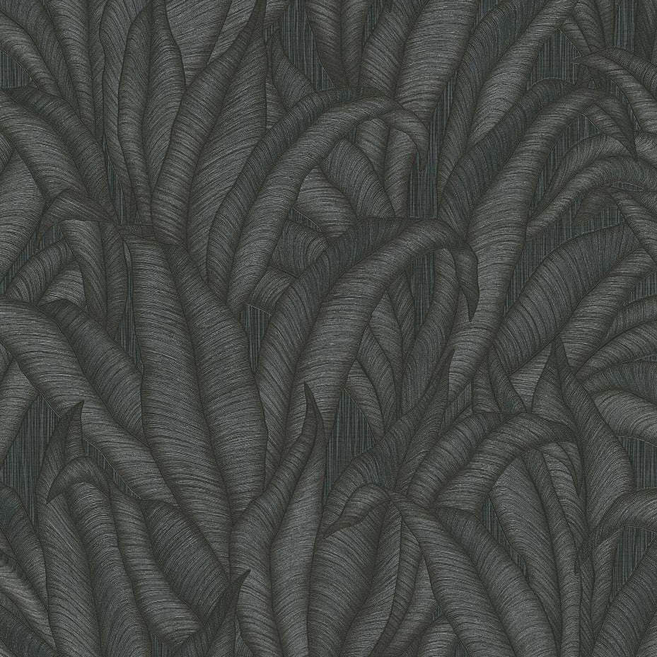 Erismann Fashion For Walls 4 10371-15 black leafy botanical wallpaper
