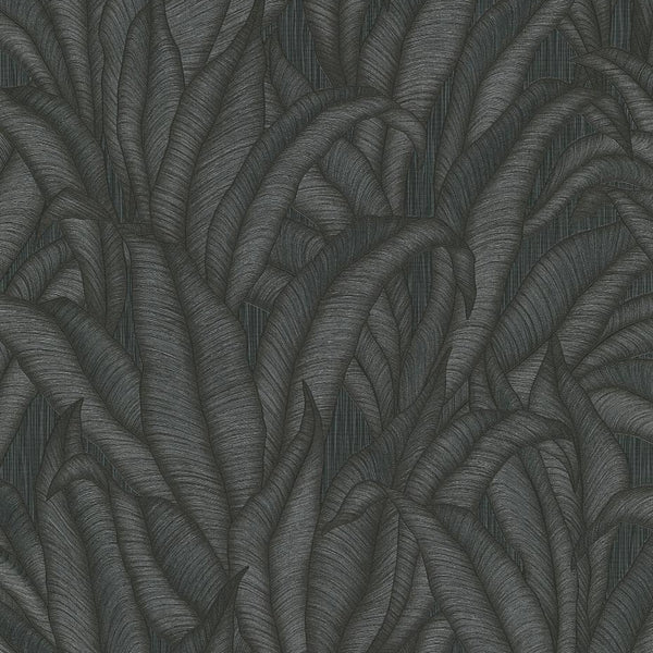 Erismann Fashion For Walls 4 10371-15 black leafy botanical wallpaper