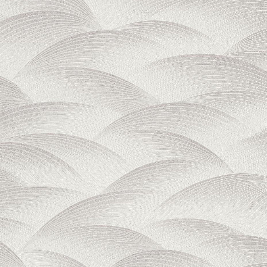 Erismann Fashion For Walls 4 10372-38 taupe geometric arc wallpaper with embossed plaster-like texture