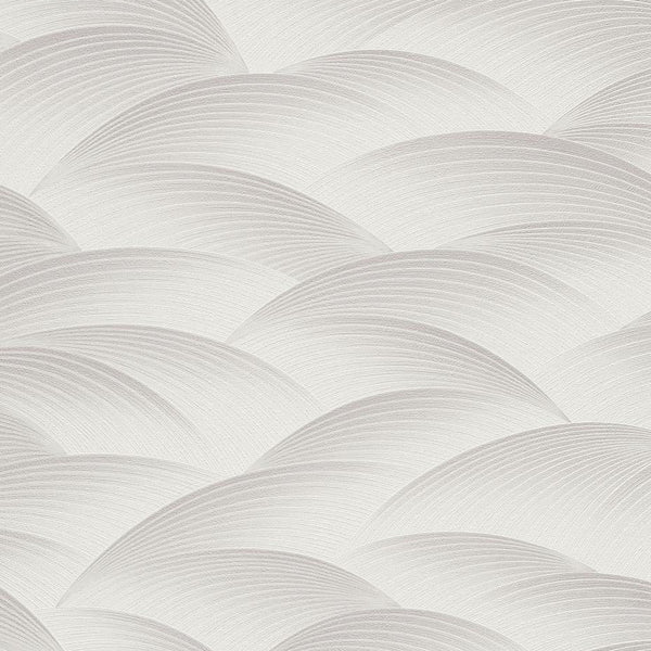 Erismann Fashion For Walls 4 10372-38 taupe geometric arc wallpaper with embossed plaster-like texture