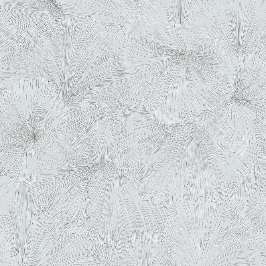 Erismann Fashion For Walls 4 10373-31 silver grey leafy botanical wallpaper