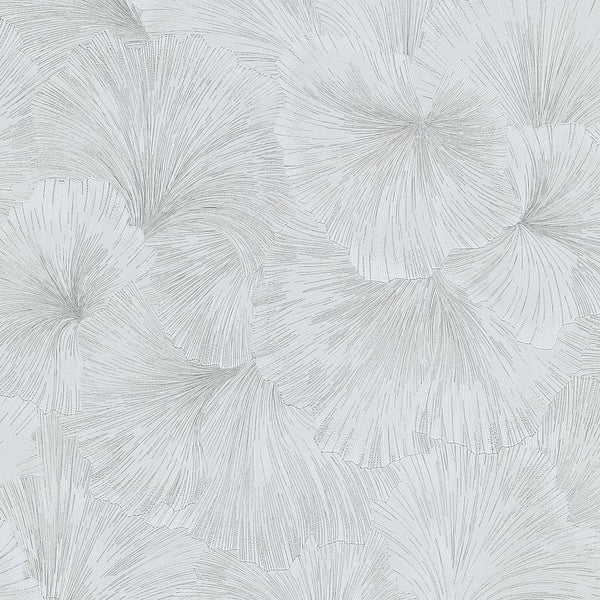 Erismann Fashion For Walls 4 10373-31 silver grey leafy botanical wallpaper