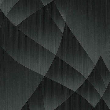 Erismann Fashion For Walls 4 10374-15 black geometric wallpaper with faceted gradients and fine vertical striation