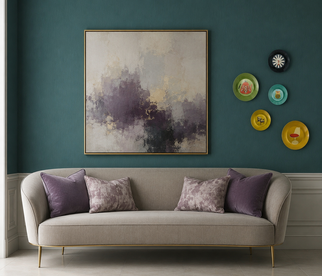 Erismann Fashion For Walls 4 10376-19 teal linen-look textured non-woven wallpaper