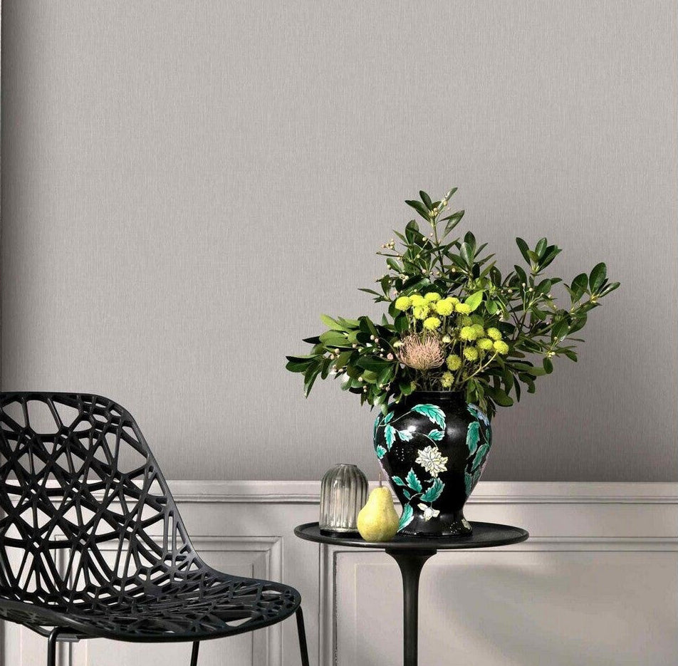 Erismann Fashion For Walls 4 10376-38 taupe linen-look texture wallpaper