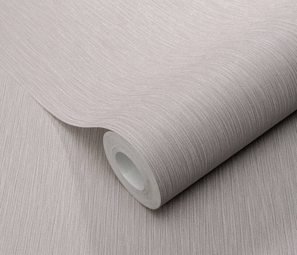 Erismann Fashion For Walls 4 10376-38 wallpaper close-up of light gray vertical striated texture with soft shimmer.