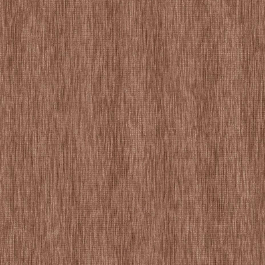Erismann Fashion For Walls 4 10376-48 warm terracotta-brown linen-effect textured wallpaper