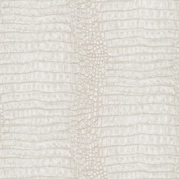 Erismann Forest Dreams 10560-02 warm beige crocodile-embossed non-woven wallpaper.