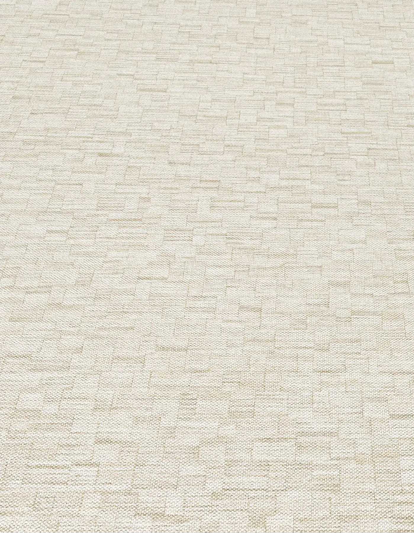 Erismann Forest Dreams 10562-02 wallpaper cream woven texture with subtle irregular rectangular linework and fine raised fibres.