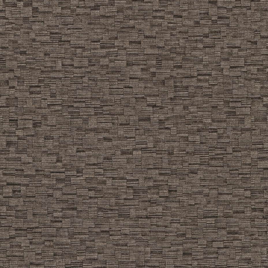 Erismann Forest Dreams 10562-11 warm brown geometric textured wallpaper with small rectangular blocks