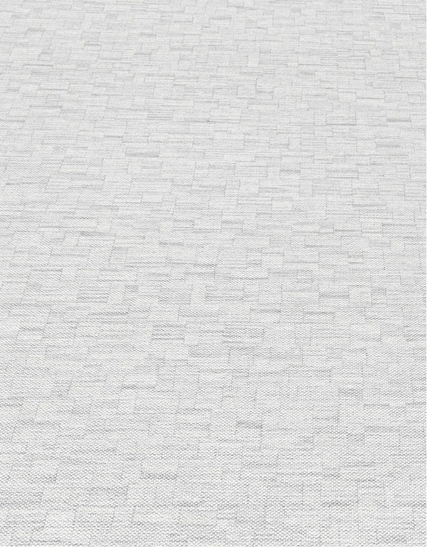 Erismann Forest Dreams 10562-31 wallpaper pale woven texture with subtle horizontal and rectangular grey line details.