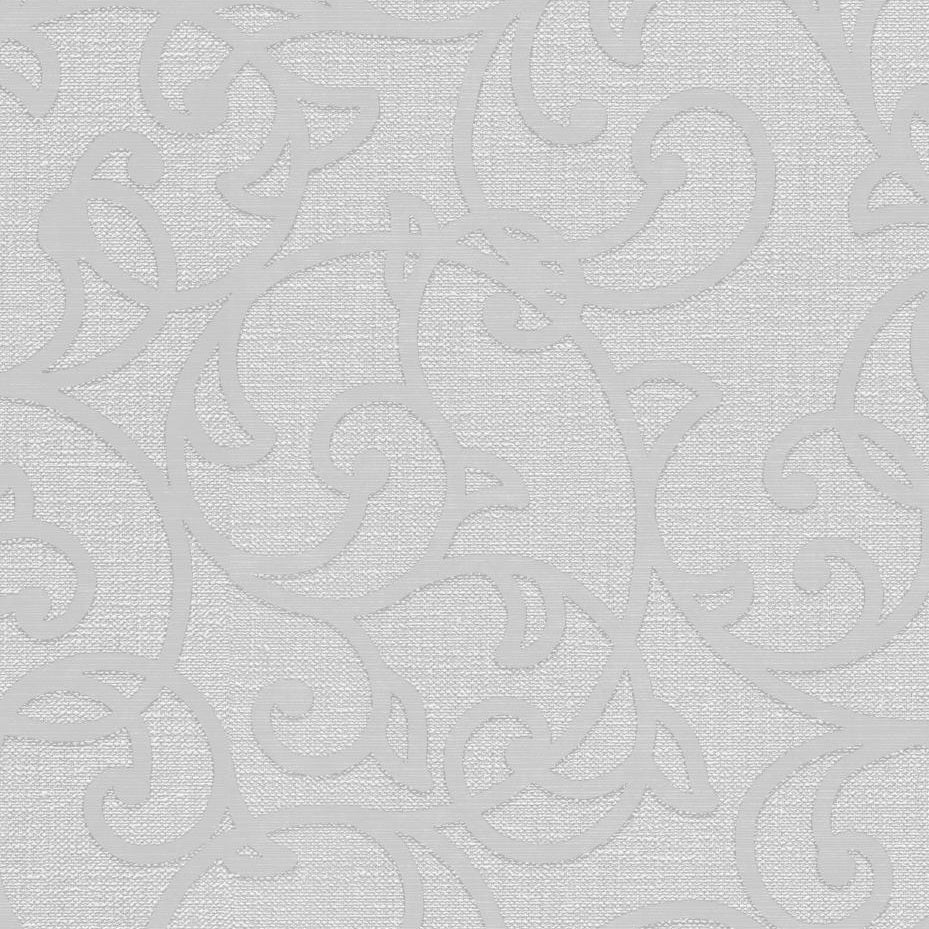 Erismann Opus 10467-31 grey tonal vine scroll wallpaper with woven-look texture