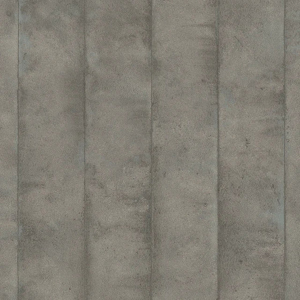 Marburg Avalon 31614 wallpaper with stone-effect vertical panels in neutral grey
