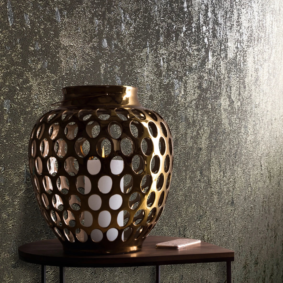 Marburg Avalon 31646 textured beige and brown plaster-look wallpaper