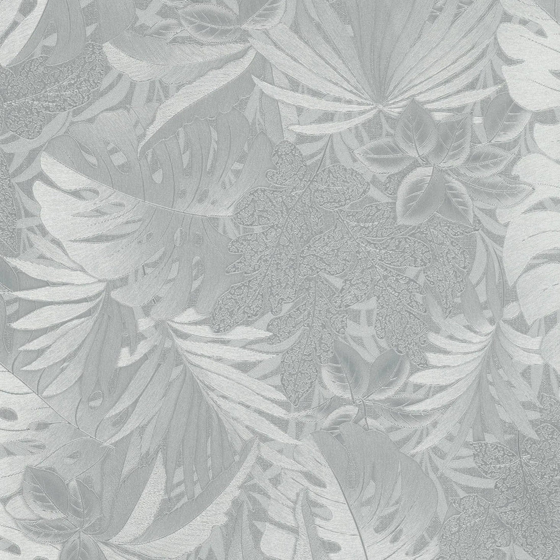 Marburg Botanica 33301 silver grey leafy botanical wallpaper