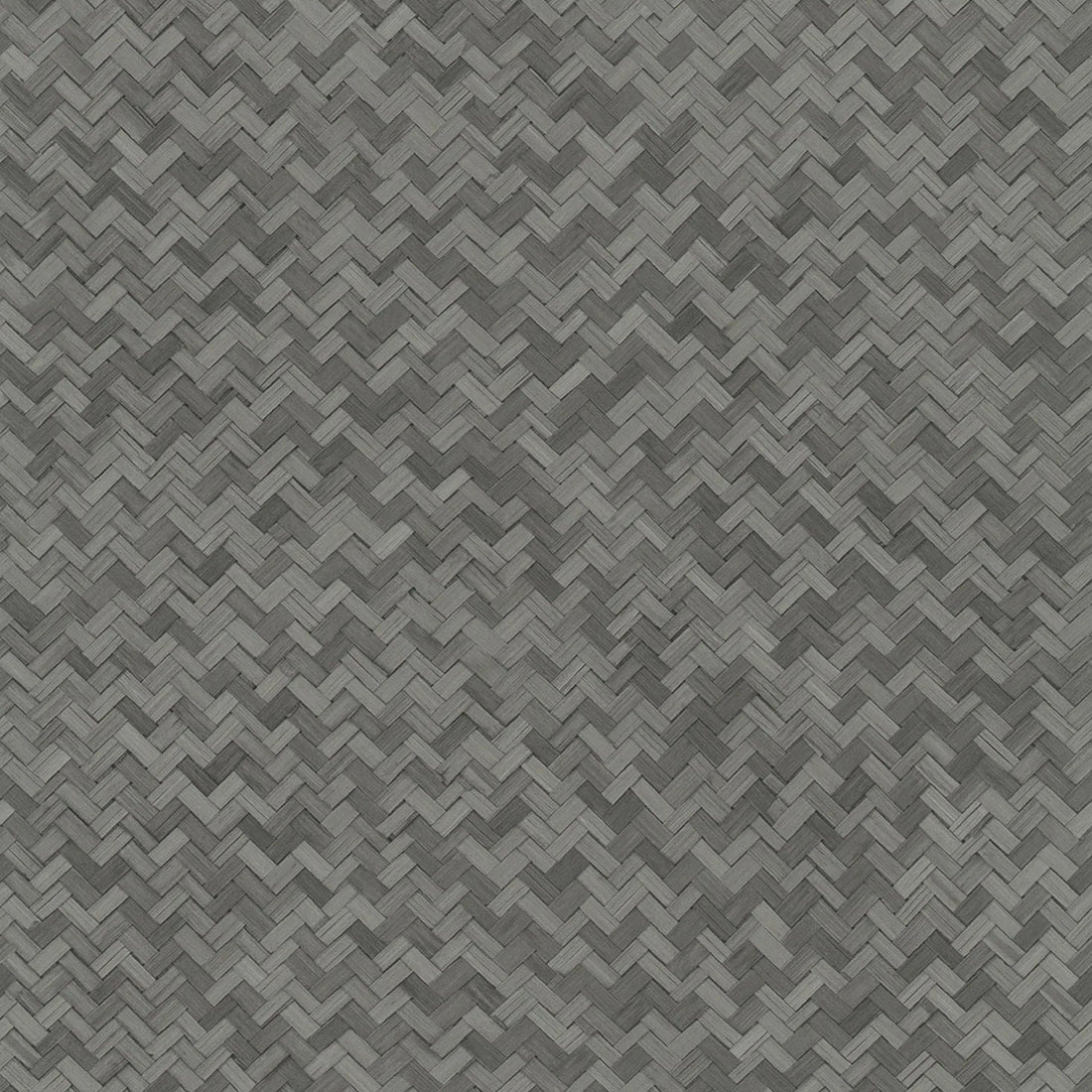 Marburg Botanica 33310 anthracite grey lattice woven geometric wallpaper