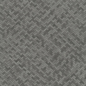 Marburg Botanica 33310 anthracite grey lattice woven geometric wallpaper