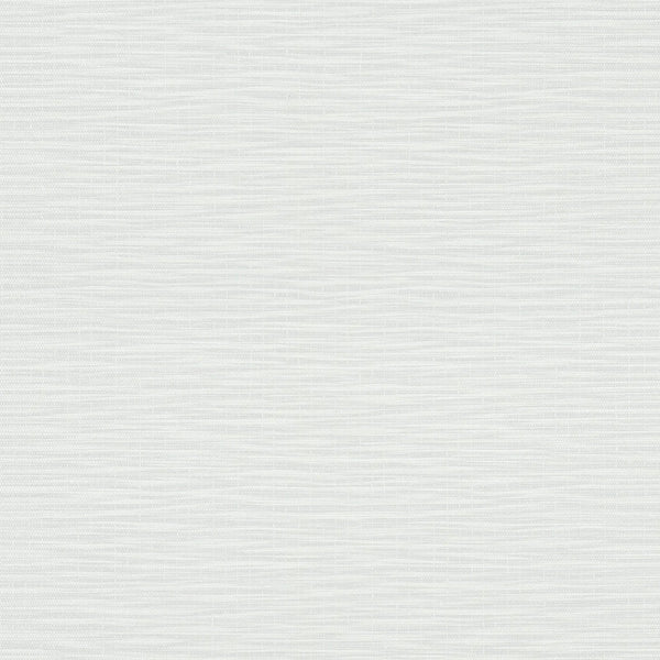 Marburg Botanica 33322 light grey and white linen-look textured wallpaper with subtle horizontal strie.