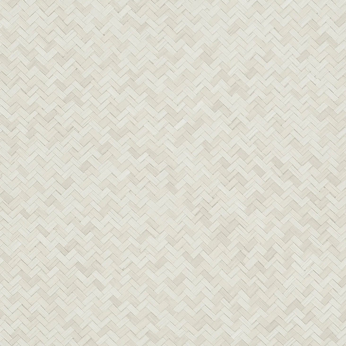 Marburg Botanica 33333 beige woven herringbone wallpaper