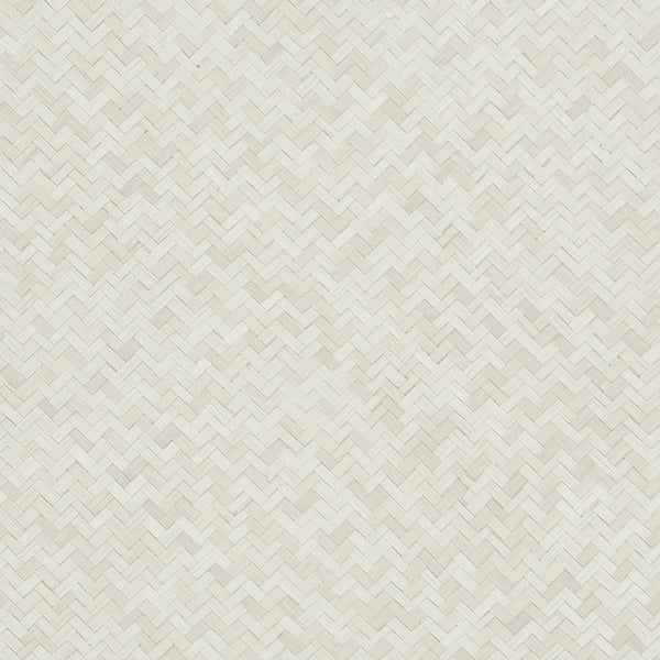 Marburg Botanica 33333 beige woven herringbone wallpaper