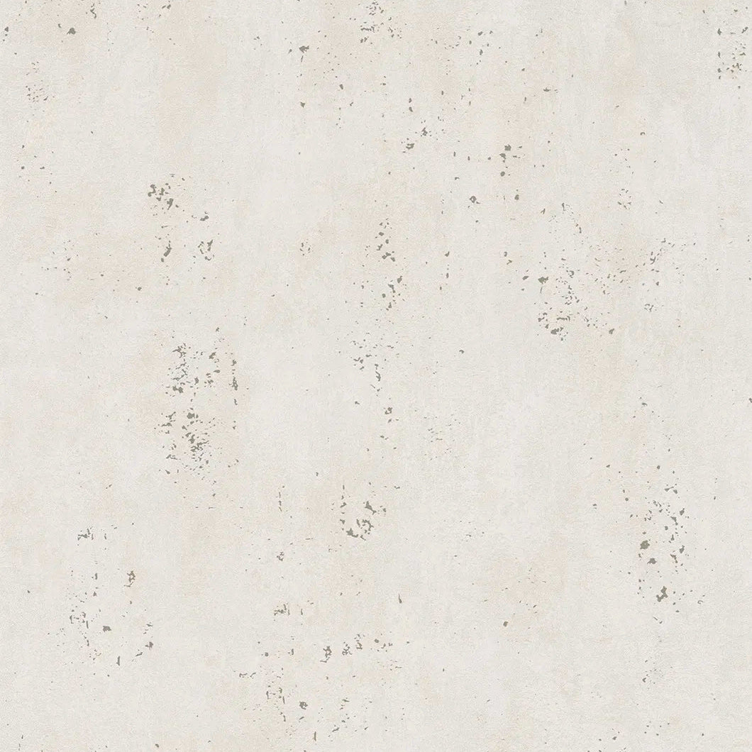 Marburg City Glam 32613 plaster-look cream wallpaper with subtle grey speckles