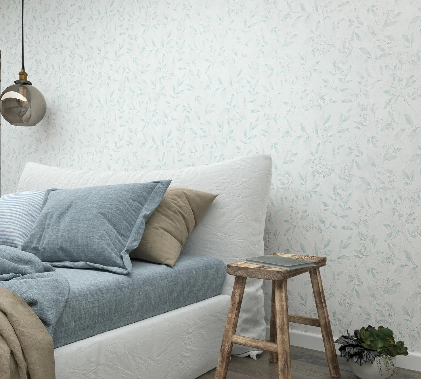 Marburg City Glam 32631 wallpaper shown in a styled detail.