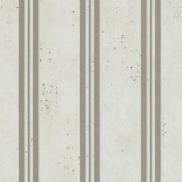 Marburg City Glam 32636 beige vertical stripe wallpaper with a softly distressed plaster-like ground.