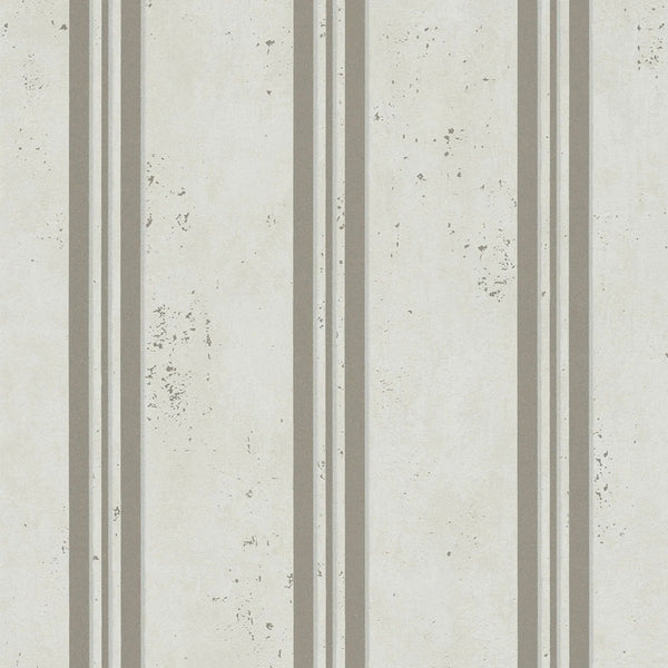 Marburg City Glam 32636 beige vertical stripe wallpaper with a softly distressed plaster-like ground.