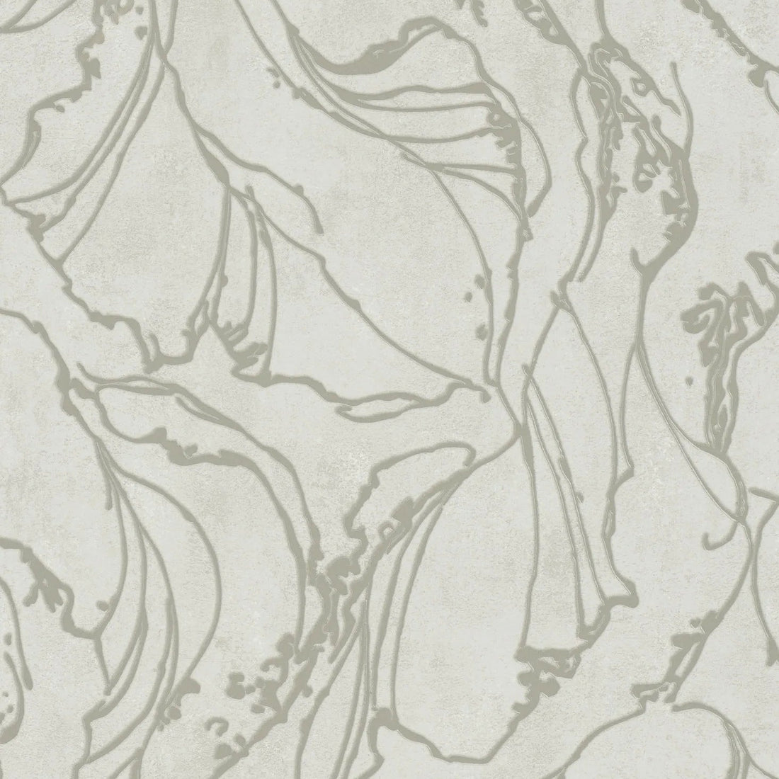 Marburg City Glow 34252 wallpaper with abstract organic linework on a soft white ground.