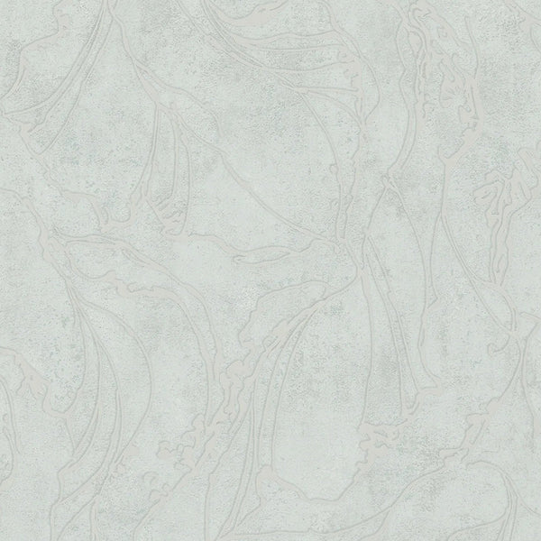 Marburg City Glow 34253 light grey abstract wallpaper with soft flowing linework and a subtle plaster-like texture.
