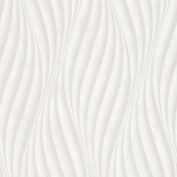 Marburg City Glow 34258 soft white wave stripe non-woven wallpaper