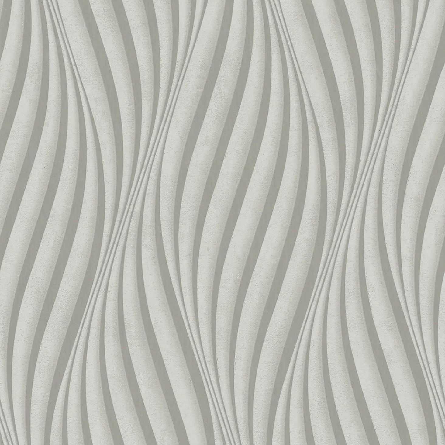 Marburg City Glow 34259 greige wave stripe wallpaper with undulating vertical bands