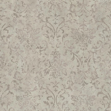 Marburg City Glow 34293 neutral beige concrete-look damask wallpaper