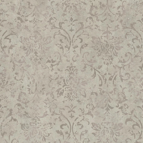 Marburg City Glow 34293 neutral beige concrete-look damask wallpaper