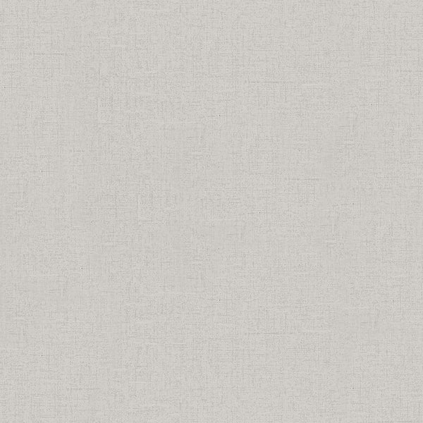A close-up of Marburg City Romance 35114 light grey linen-effect wallpaper.