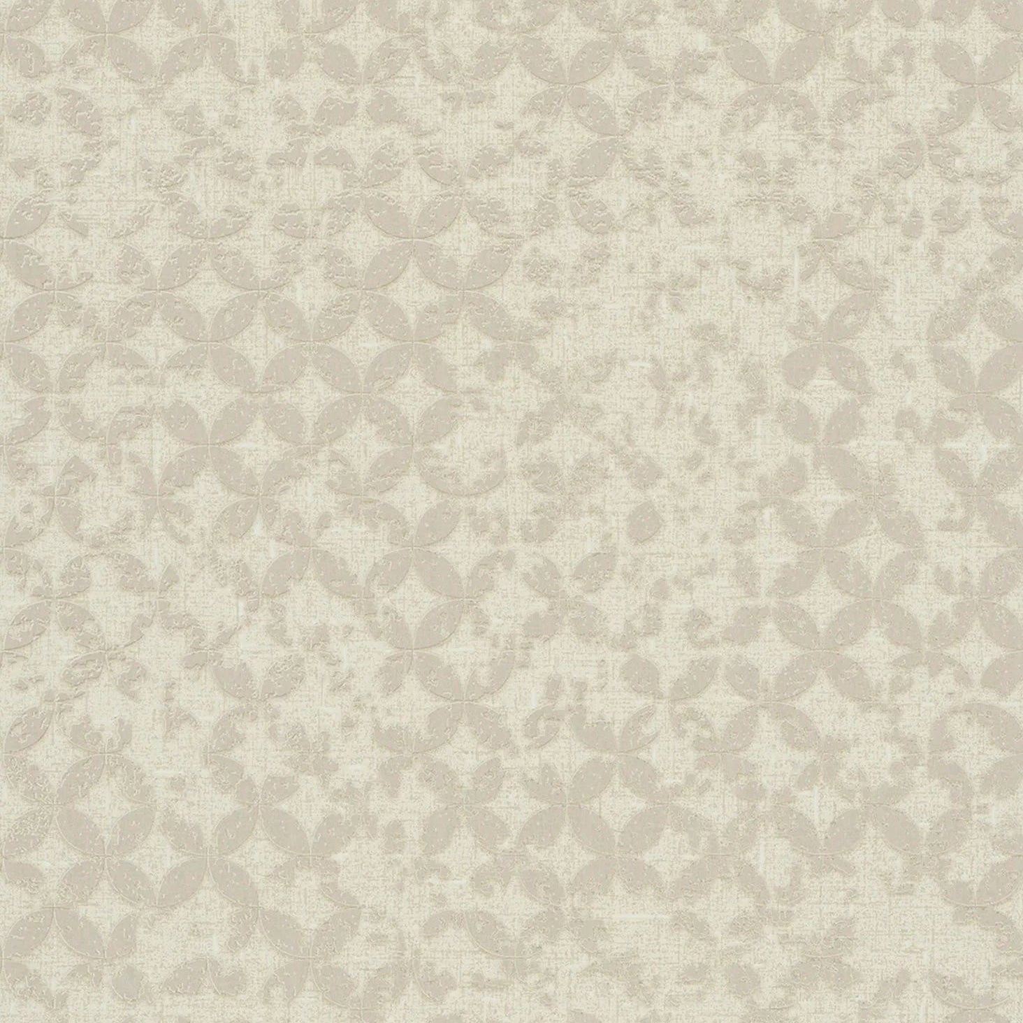 Marburg City Romance 35117 beige geometric trellis wallpaper with a plaster-like ground