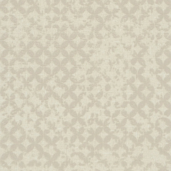Marburg City Romance 35117 beige geometric trellis wallpaper with a plaster-like ground