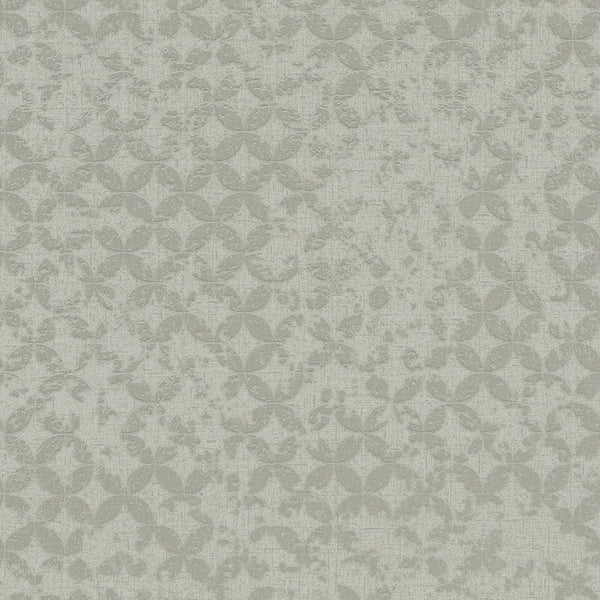Marburg City Romance 35118 grey geometric trellis wallpaper with a subtle plaster-like texture