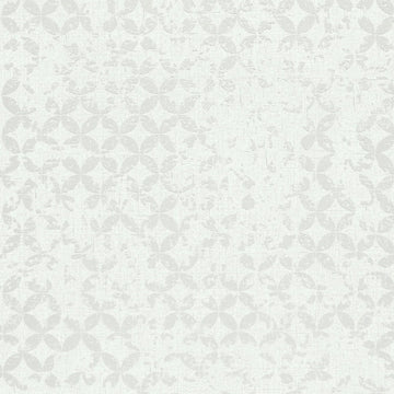 Marburg City Romance 35121 soft white geometric circle wallpaper with a subtle plaster-like texture