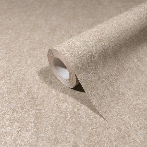 Marburg 35141 wallpaper close-up roll with subtle beige mottled texture.