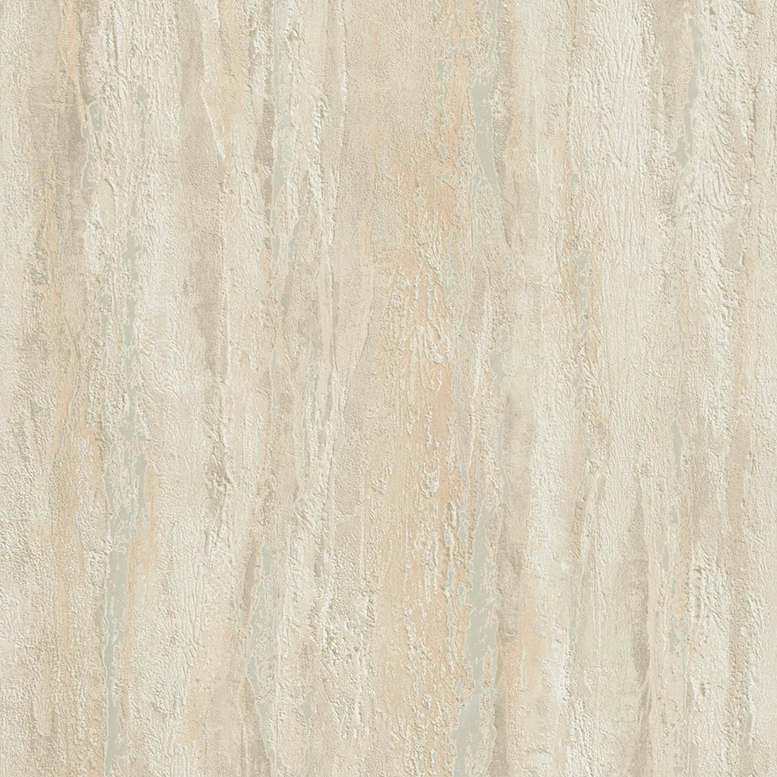Marburg City Romance 35154 beige plaster-look textured wallpaper with soft vertical movement.