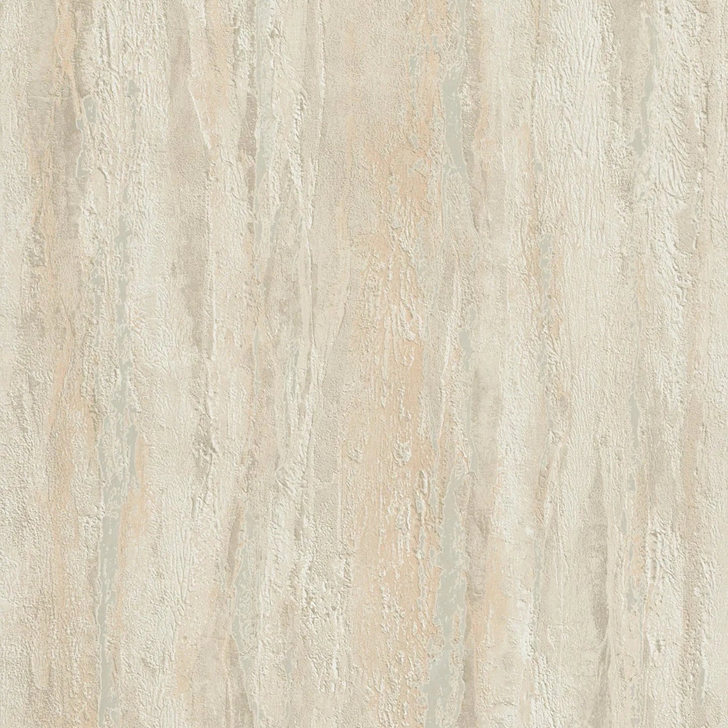 Marburg City Romance 35154 beige plaster-look textured wallpaper with soft vertical movement.
