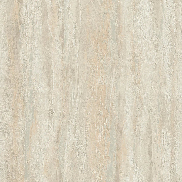 Marburg City Romance 35154 beige plaster-look textured wallpaper with soft vertical movement.