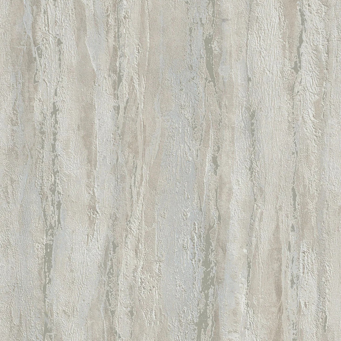 Marburg City Romance 35157 plaster-look wallpaper in warm greige and grey with softly layered striations.