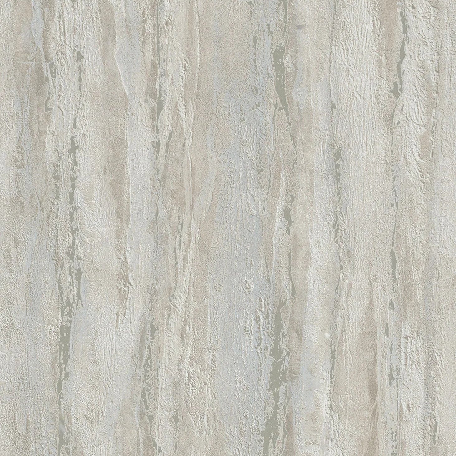 Marburg City Romance 35157 plaster-look wallpaper in warm greige and grey with softly layered striations.