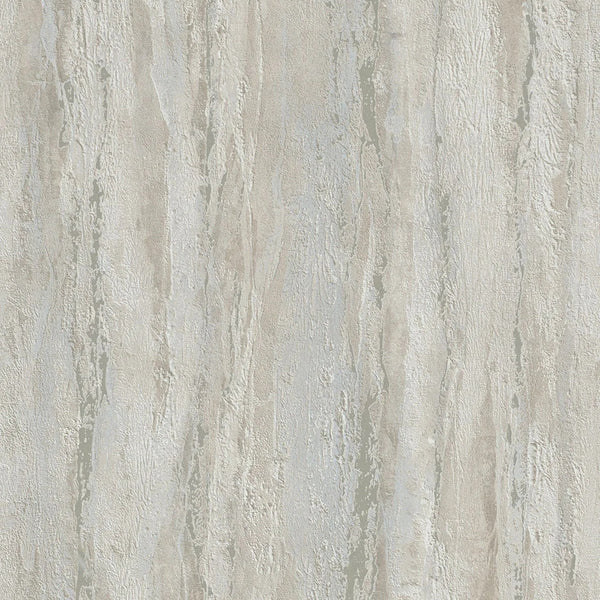 Marburg City Romance 35157 plaster-look wallpaper in warm greige and grey with softly layered striations.