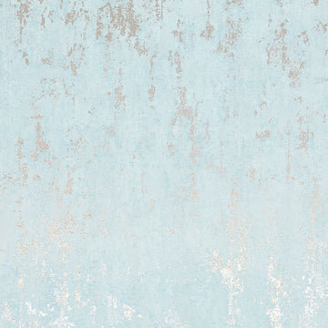 Marburg City Romance 35162 soft blue plaster-effect wallpaper with white and grey mottling.