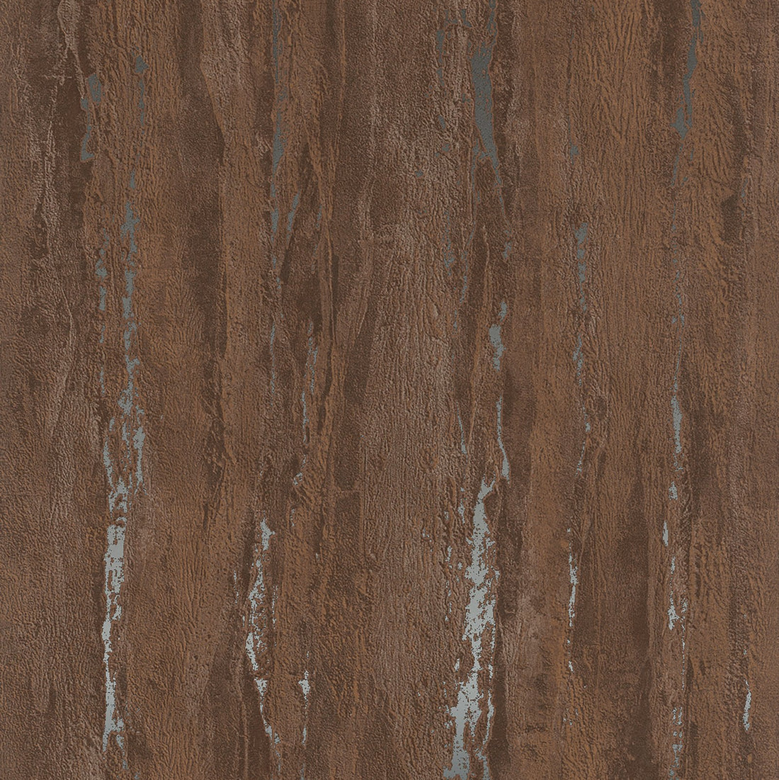 Marburg City Romance 35166 warm brown plaster-look textured wallpaper with vertical striations